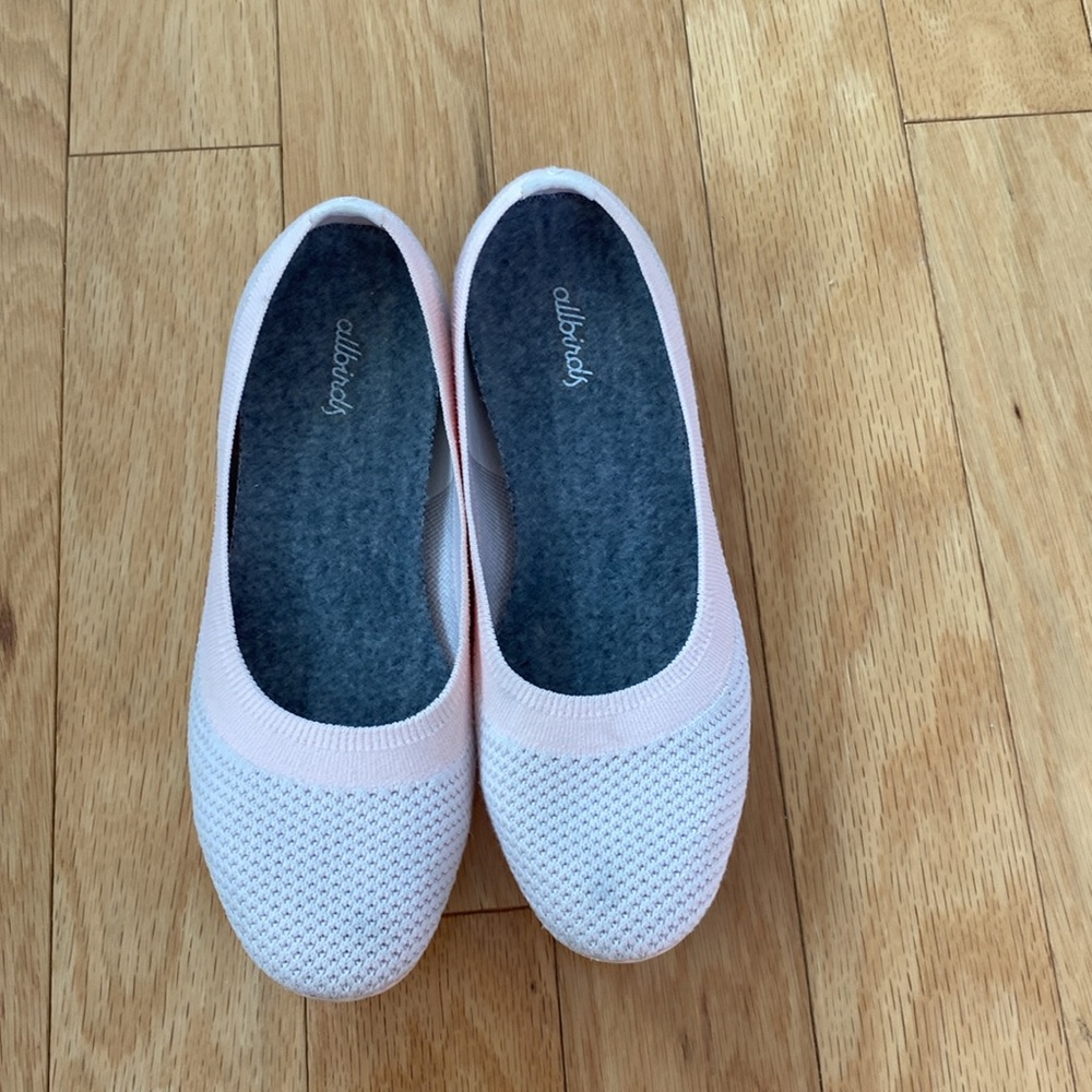 Pink Allbirds Tree Breezers women’s size 8M